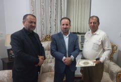 مدیرکل بنیاد گلستان با دو تن از جانبازان شهرستان آزادشهر دیدار کرد