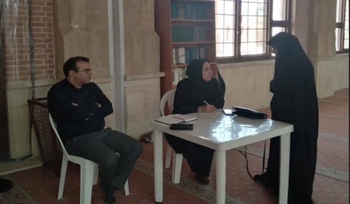 میز خدمت مخابرات در نماز جمعه شهرستان گرگان