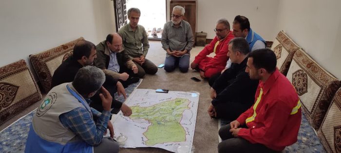 جلسه مدیریت بحران آتش سوزی در شهرستان علی آباد کتول برگزار شد