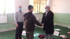 کمک های مومنانه عوامل و زائرین کاروان 38063 شهرستان گنبد کاووس