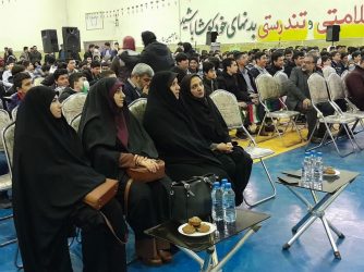 حضور مدیرکل کانون گلستان در آیین نواخته شدن زنگ انقلاب در مدارس گلستان