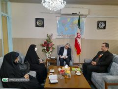 دیدار مدیرکل کانون با رئیس نمایندگی وزارت امور خارجه در استان گلستان