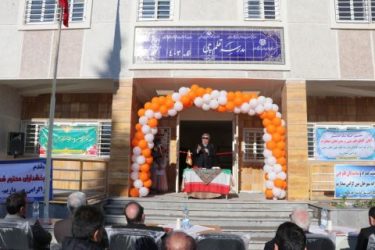 مدرسه ۱۲ کلاسه بنیاد قلم‌چی در شهر خان‌ببین افتتاح شد