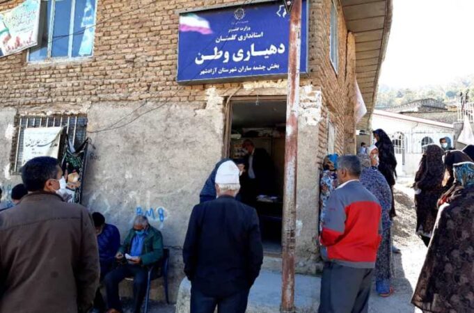 میز خدمت جهت ثبت نام متقاضیان فراورده های نفتی در روستاهای استان گلستان مستقر شد