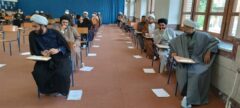 برگزاری آزمون روحانیون و مداحان اعزامی به عتبات عالیات در استان گلستان