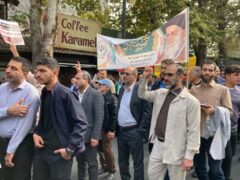 حضور کارکنان و کارگزاران زیارتی استان گلستان در تجمع ضد استکباری یوم الله ۱۳ آبان
