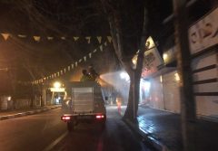 اتوبوس‌ها و تاکسی‌های درون شهری گرگان شبانه‌روزی گندزدایی می‌شوند