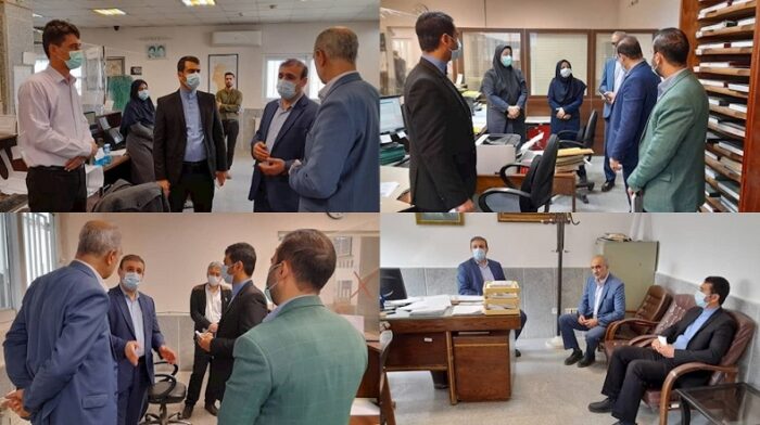 بازدید سرزده مدیرکل ثبت استان از واحد ثبتی کردکوی
