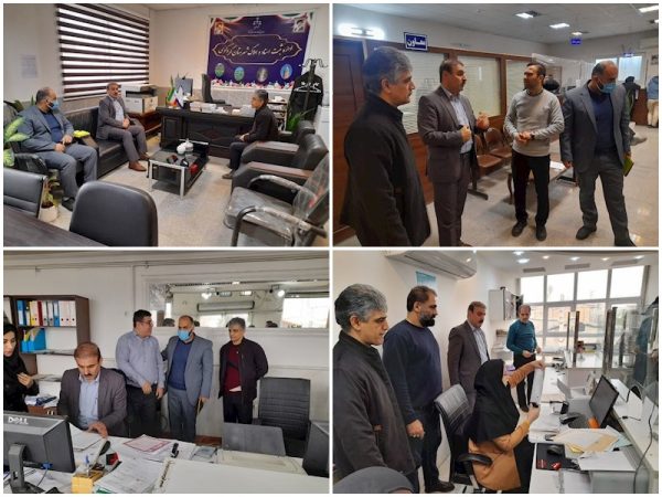 بازدید سرزده مدیرکل ثبت استان از واحد ثبتی کردکوی