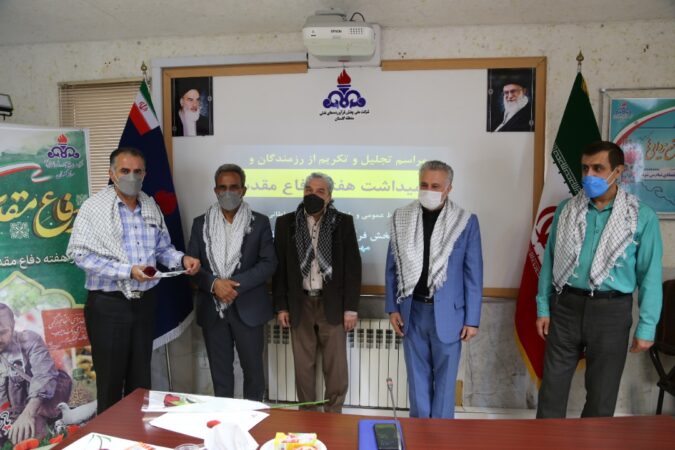 از رزمندگان و ایثارگران شرکت ملی پخش فراورده های نفتی منطقه گلستان تقدیر شد