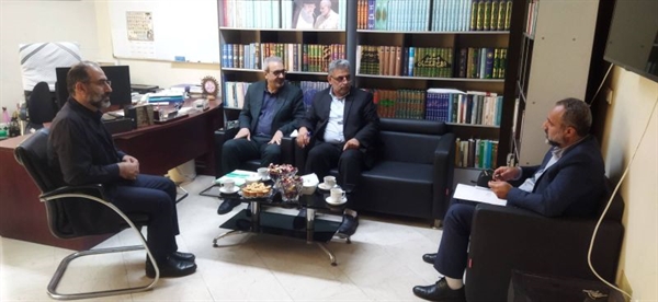 جلسه مدیرعامل پست بانک استان با مدیر حج و زیارت گلستان در خصوص ارز همراه زائرین اربعین حسینی (ع) برگزار شد