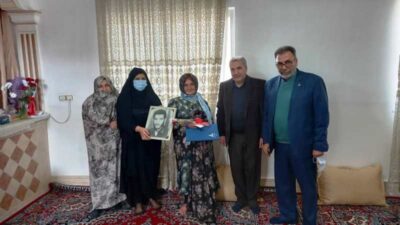 دیدار جمعی از مسوولین شرکت ملی پخش فراورده های نفتی منطقه گلستان با مادران شهدا