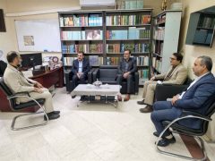 برگزاری جلسه مدیر حج و زیارت گلستان با رئیس اداره امور شعب بانک های ملی استان