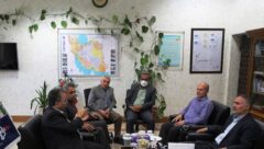 دیدار سرپرست شرکت ملی پخش فراورده های نفتی منطقه گلستان با مدیر عامل شرکت گاز استان