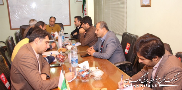 بازدید مدیرعامل شرکت توزیع برق گلستان از سایت جدید روستای قلعه قافه شهرستان مینودشت