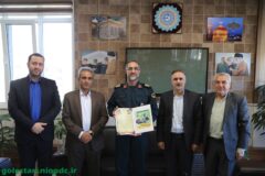 دیدار مدیر شرکت ملی پخش فراورده های نفتی منطقه گلستان با فرمانده انتظامی استان