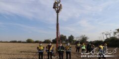 نخستین مانور سراسری تعمیرات و بازسازی شبکه های توزیع برق در گلستان برگزار شد