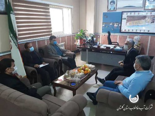 تقدیر فرماندار شهرستان بندرترکمن از مدیر عامل شرکت آب و فاضلاب استان گلستان