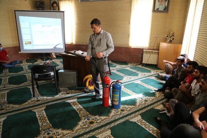 برگزاری دوره آموزش اچ‌اس‌ای برای پرسنل مجاری عرضه و تاسیسات گاز مایع استان گلستان