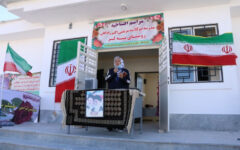 آیین افتتاح مدرسه خیّرساز در شهرستان گنبد کاووس