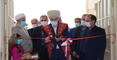 آیین افتتاح مدرسه خیّرساز بانک اقتصاد نوین در شهرستان آق قلا