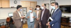 بازدید مدیرعامل شرکت توزیع نیروی برق استان از شرکت ارتباطات زیر ساخت گلستان