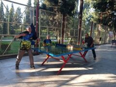 مسابقات تنیس روی میز جانبازان ومعلولین درسایت ورزشی پارک شهربرگزارشد