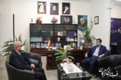 دیدار شهردار گرگان با فرماندار مرکز استان