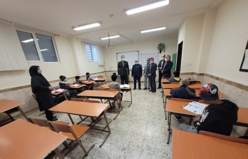 بازدید سرپرست فرمانداری گرگان از مدارس شهرستان