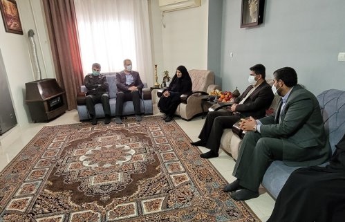 دیدار سرپرست فرمانداری گرگان با مادران شهید گرگانی