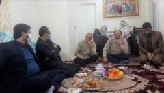دیدار و تجلیل مدیران پارک علم و فناوری گلستان از خانواده شهید والامقام «عسکر باقری»
