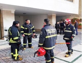 حریق نیمه شب منزل مسکونی با تلاش آتشنشانان شهرداری گرگان مهار شد