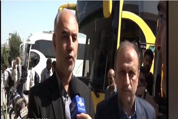 ۵۰ اتوبوس گلستانی زائرین اربعین را به کربلا بردند