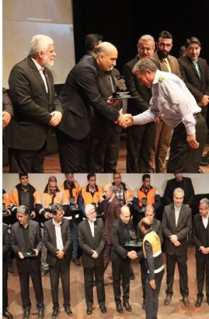 رانندگان، مدیران شرکت ها و راهداران نمونه گلستان تقدیر شدند