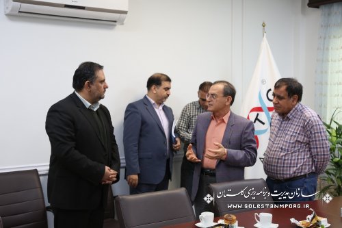 علیرضا نورانی رئیس سازمان از کارخانه آریاتیناژن در شهرک صنعتی آق قلا بازدید کرد