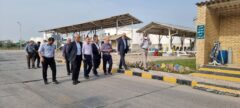 بازدید اعضا هیات مدیره شرکت ملی پخش فرآورده‌های نفتی ایران از پروژه توسعه و تکمیل انبار نفت گرگان
