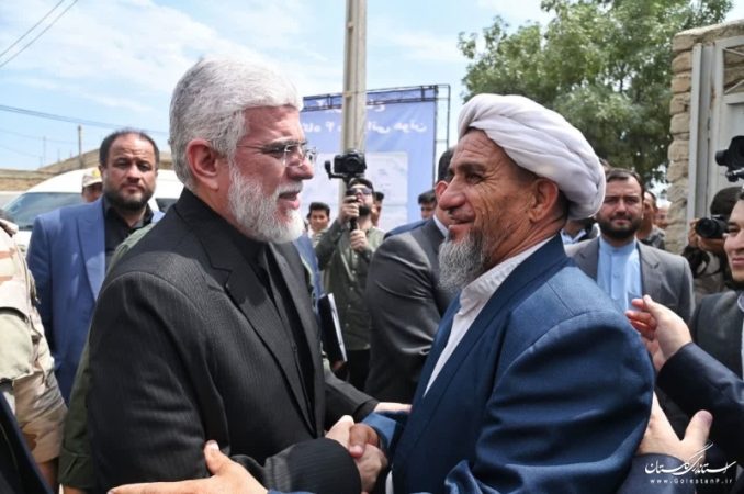 در مسیر خدمت با استاندار گلستان در شهرستان گنبدکاووس