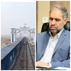 قطار ترانزیتی ایران به چین از مرز ریلی اینچه برون استان گلستان خارج شد