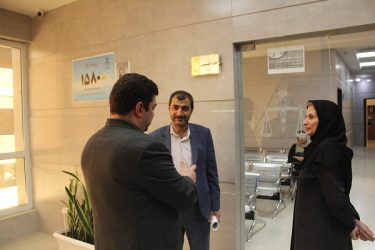 بازدید مدیر کل ارزیابی و رسیدگی به شکایات سازمان از اداره کل پزشکی قانونی استان گلستان