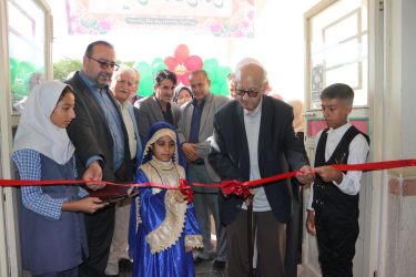 بهره برداری از مدرسه ۲ کلاسه بنیاد علمی آموزشی قلم‌چی در روستای کماسی گرگان