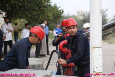 مانور واکنش در شرایط اضطراری و پدافند غیرعامل در تاسیسات انبار نفت گنبد کاووس برگزار شد