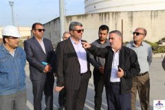 بازدید مدیر عملیات شرکت ملی پخش فرآورده‌های نفتی ایران از طرح توسعه انبار نفت گرگان