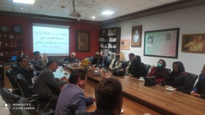 اولین نشست درختکاری و توسعه فضای سبز شهرستان گنبد کاووس