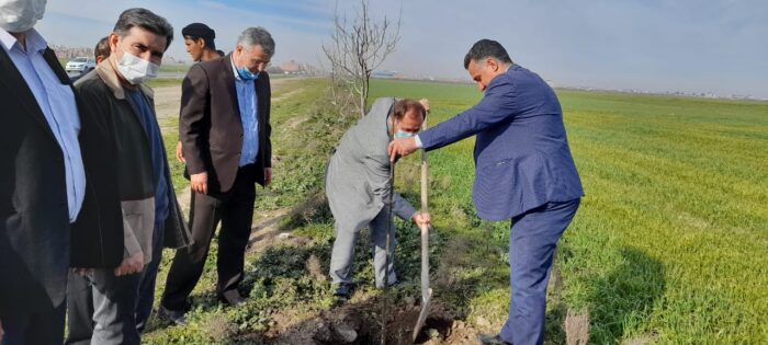 پویش مردمی ایران سرسبز با کمک خیر منابع طبیعی در بندرترکمن انجام شد.