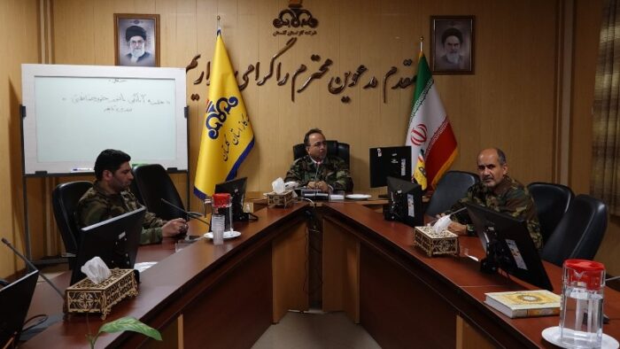 برگزاری جلسه آمادگی رزمایش خودحفاظتی درشرکت گازاستان گلستان