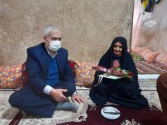 تجلیل رئیس اداره گاز کردکوی ازخانواده معظم سه شهید دفاع مقدس