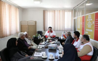 دیدار مدیرعامل هلال احمر گلستان با کارکنان حوزه روابط عمومی