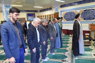 برگزاری مراسم گرامیداشت ایام فاطمیه و ترحیم همکار گرامی شادروان بهاردوست در اداره مرکزی گاز گلستان