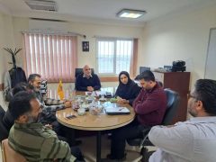 برگزاری جلسات هم فکری همیاری و مشارکت با ادارات گازرسانی غرب و مرکز استان گلستان
