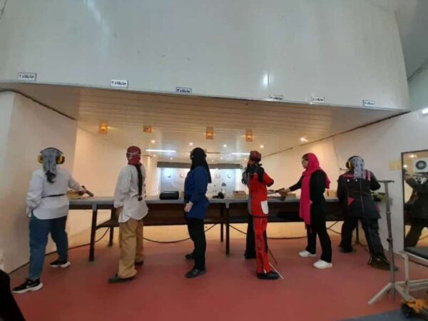 کسب دو عنوان برتر درمسابقه آزاد تیراندازی با تفنگ بادی و تپانچه بانوان استان